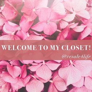 Welcome to my closet!